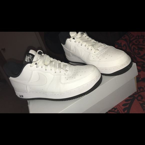 Nike Shoes Air Force 1 07 Se White Black Poshmark